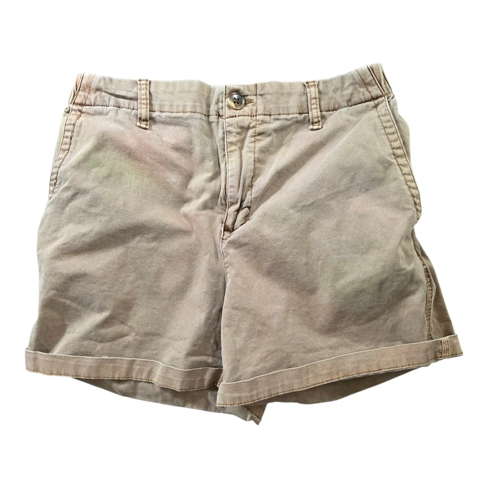 Old Navy Women's Tan Shorts Size Med - Picture 1 of 6